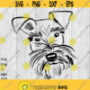 Schnauzer Miniature Schnauzer 4 svg png ai eps dxf DIGITAL files for Cricut CNC and other cut or print projects Design 261
