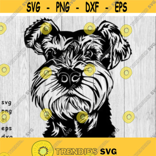 Schnauzer Miniature Schnauzer svg png ai eps dxf DIGITAL files for Cricut CNC and other cut projects Design 29