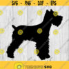 Schnauzer Silhouette svg png ai eps dxf DIGITAL FILES for Cricut CNC and other cut or print projects Design 464