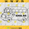 School Bus Fun School Bus svg png ai eps dxf DIGITAL FILES for Cricut CNC and other cut or print projects Design 408