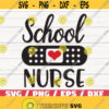 School Nurse SVG Nurse Svg Cut File Commercial use Clip art Nurse School Nursing Life svg Crew SVG School svg Vector Design 73