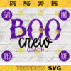 School Teacher Halloween SVG Boo Crew Coach svg png jpeg dxf Silhouette Cricut Vinyl Cut File Fall 2302