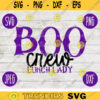 School Teacher Halloween SVG Boo Crew Lunch Lady svg png jpeg dxf Silhouette Cricut Vinyl Cut File Fall 1078