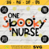 School Teacher Halloween SVG One Spooky Nurse svg png jpeg dxf Silhouette Cricut Vinyl Cut File Fall Special Education 2060