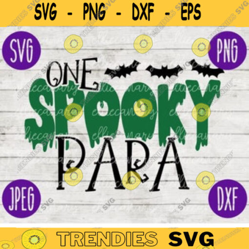 School Teacher Halloween SVG One Spooky Para svg png jpeg dxf Silhouette Cricut Vinyl Cut File Fall 2059