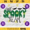 School Teacher Halloween SVG One Spooky Team svg png jpeg dxf Silhouette Cricut Vinyl Cut File Fall Special Education 2305