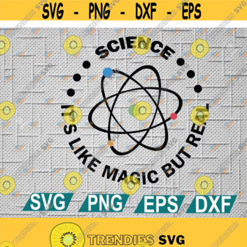 Science Its Like MagicBut Real Svgscience svgscience teacherscience cross stitch svgforensic sciencescience pin svg pngdigital file Design 115