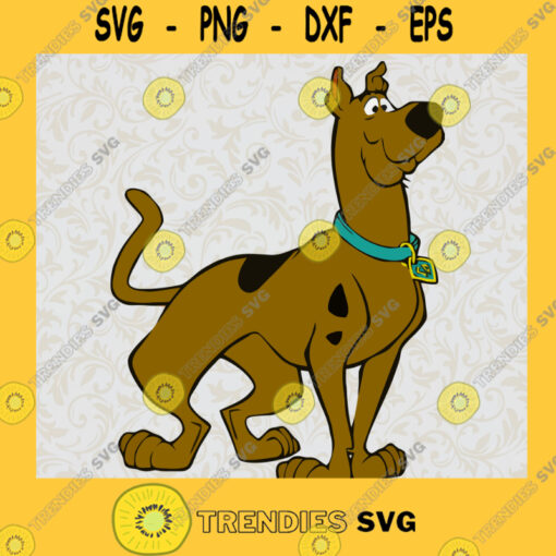 Scooby Doo Standing Disney SVG Digital Files Cut Files For Cricut Instant Download Vector Download Print Files