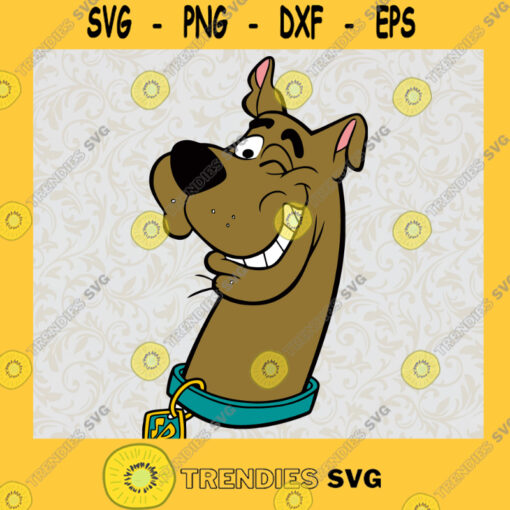 Scooby Doo Winked Eyes Disney SVG Digital Files Cut Files For Cricut Instant Download Vector Download Print Files