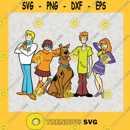 Scooby Doo and Friends SVG Disney Digital Files Cut Files For Cricut Instant Download Vector Download Print Files