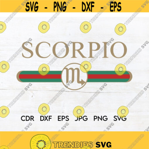 Scorpio svg printable design instant download astrology print vector zodiac svg silhouette Scorpio sign october birthday design Design 49