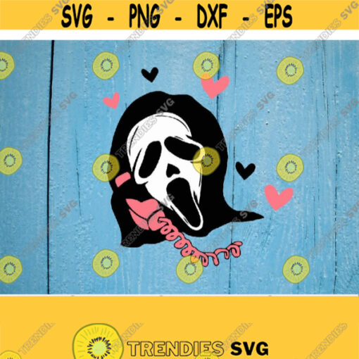 Scream You Hang up SVG File Girly Pink Layered SVG Ghost Face Svg Eps Png Dxf Digital Download Design 315