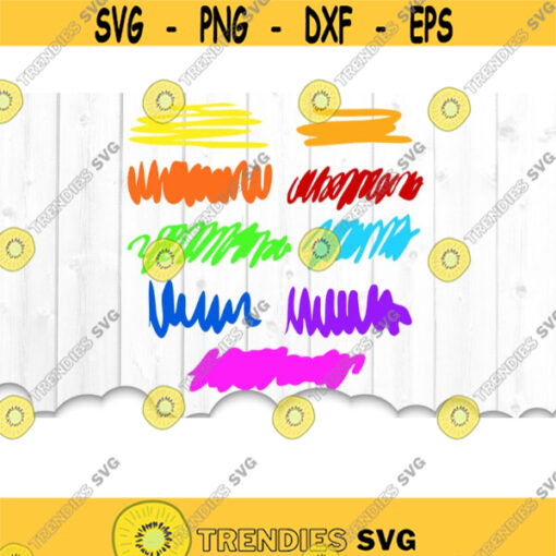 Scribbles SVG Bundle Marker Scribbles SVG Scribble Svg File for Cricut Marker Clipart Art Dxf Craft Accents Instant Download .jpg