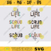 Scrub Life SVG png half leopard Scrub Life svg png Nurse Sublimation Nursing Designs Registered Nurse Nurse leopard cheetah print svg copy