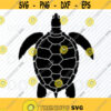 Sea Turtle SVG Tortoise design Vector Images Silhouette Clip Art SeaTurtles png SVG Files For Cricut Eps dxf Stencil ClipArt ocean Design 313