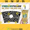 Seamless Animal Print Starbucks Cold Cup SVG Full Wrap Starbucks Cup svg Starbucks Venti Cold Cup Decals for Cricut