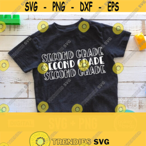 Second Grade Svg 2nd Grade Svg 2nd Grade Shirt Svg Second Grade Png School Shirt Svg 2nd Grade Png For Shirts Commercial Use Design 517