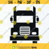 Semi Truck Cab SVG Files Truck svg file for cricut Vector Images Silhouette Mack Truck PNG Clipart Cutting Files Stencil Eps Png Dxf Design 52