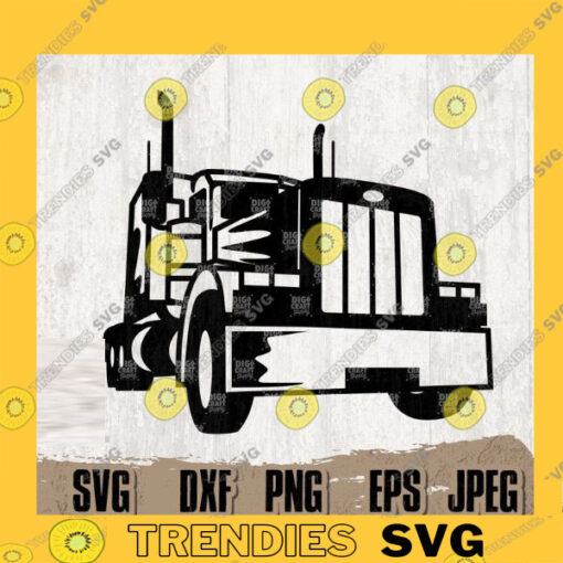 Semi Truck Digital Downloads 4 Semi Truck Svg Truck Svg Big Truck Svg Semi Truck Stencil Truck Driver svg Trucker Svg Semi Truck Png copy