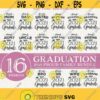 Senior 2021 Svg Proud Family Of The Graduate Svg Bundle 16 Designs Svg Proud Mom Graduate Class 2021 Svg Graduation Senior Cricut Cut File Design 427