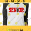 Senior SVG T Shirt Design Senior 2020 through 2024 SVG DXFPdf Png Cutting Files for Electronic Cutting Machines