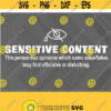 Sensitive Content Svg Eps Png Dxf Digital Download Design 359