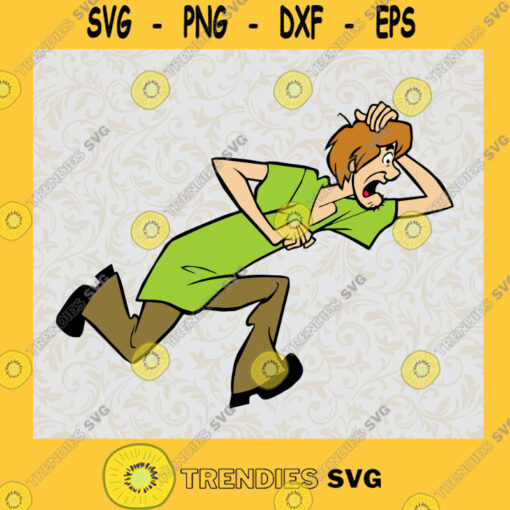 Shaggy Rogers Running Scooby Doo SVG Disney Digital Files Cut Files For Cricut Instant Download Vector Download Print Files