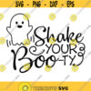 Shake your Boo ty Svg Halloween Svg Ghost Svg Ghoul Svg Boo Svg Booty Svg Funny Halloween silhouette cricut file svg dxf eps png. .jpg