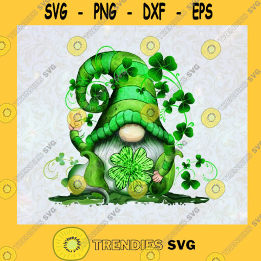 Shamrock Gnome Lucky Day St Patricks Day Love Gnome Young Clover Shamrock For St Patrick Happy St Patrick Day SVG Digital Files Cut Files For Cricut Instant Download Vector Download Print Files