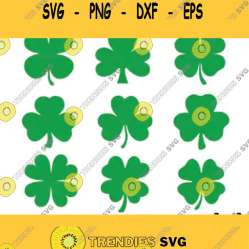 Shamrock SVG Saint Patricks Day Svg Cricut cut files Shamrock clipartClover Leaf Vector st patricks day shirt svg Clover Leaf Svg