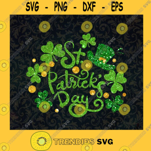 Shamrock SVG Saint Patricks Day Svg Cricut cut files Shamrock clipartClover Leaf Vector st patricks day shirt svg Svg File For Cricut