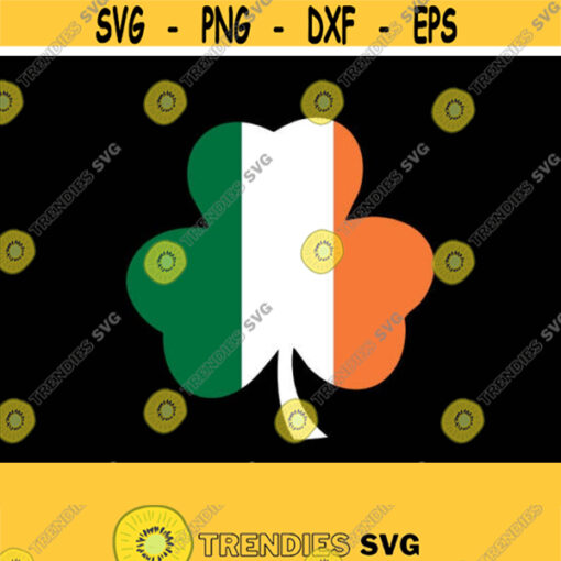 Shamrock ireland flag Shamrock SVG Saint Patricks DaySvg Clover SVG CriCut Files svg jpg png dxf Silhouette cameo Design 380