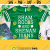 Shamrocks and Shenanigans St Patricks svg St Patricks Day mug Clover svg Irish svg Lucky svg Mom Life svg Shenanigans SVG Design 802
