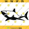 Shark SVG File FOr Cricut Great White Shark Vector Images Sharks SVG Silhouette Clipart Cutting Files SVG Eps Png Dxf Clip Art Design 172