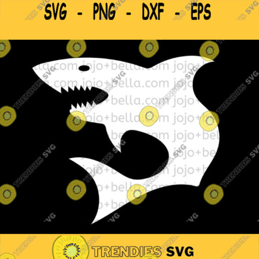 Shark Svg Shark Dxf Shark Printable Shark Iron On cut file Shark Svg cut file Cricut Shark cut file wolf silhouette Shark clipart Design 909