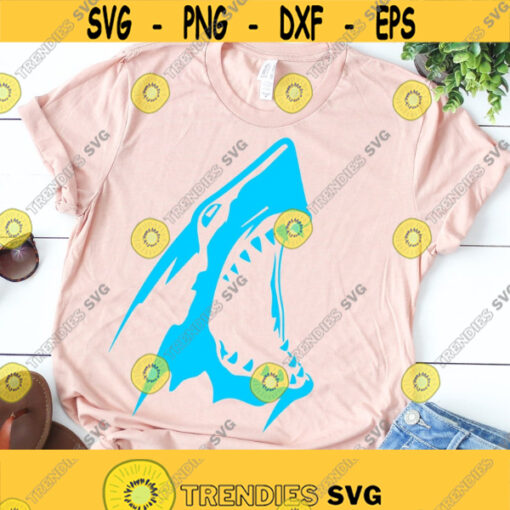 Shark svg Jaws svg Fishing svg Shark week svg Ocean animal svg summer svg beach svg iron on clipart SVG DXF eps png pdf Design 169