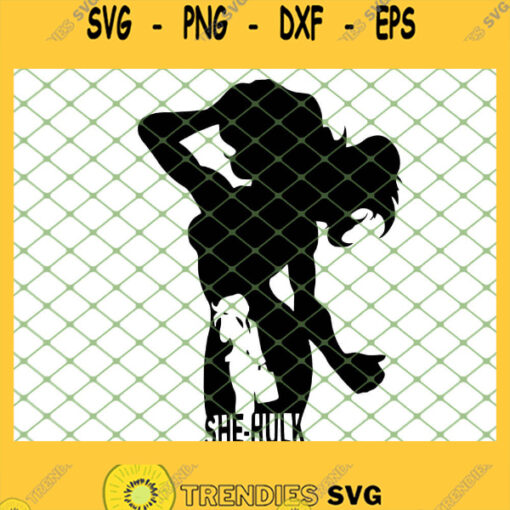 She Hulk SVG PNG DXF EPS 1