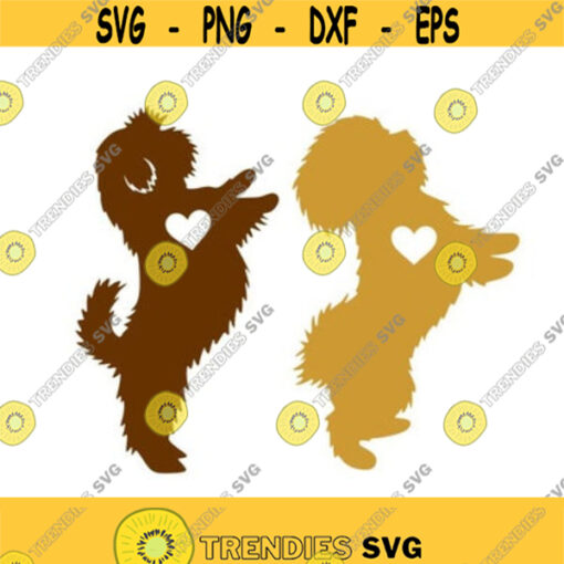 Shih Tzu Dog Lover Cuttable Design SVG PNG DXF eps Designs Cameo File Silhouette Design 41