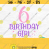 Sixth Birthday Svg Birthday Girl Svg Six Svg File For Cricut 6th Birthday Svg Birthday Girl Shirt Svg Birthday Confetti Svg Six Png Design 618
