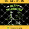 Skeleton Happy Halloweenie Svg Happy Halloweenie Walking Skeleton With Dachshund Dog Pet Halloween Svg Halloween Svg
