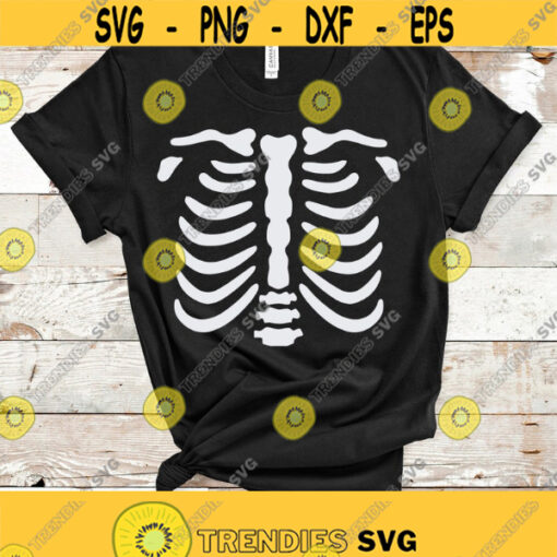 Skeleton Svg Files for Cricut Halloween Skeleton Svg Skeleton Body Parts Svg Skeleton Torso Shirt Svg Png Eps Dxf Files Cricut Silhouette Design 56