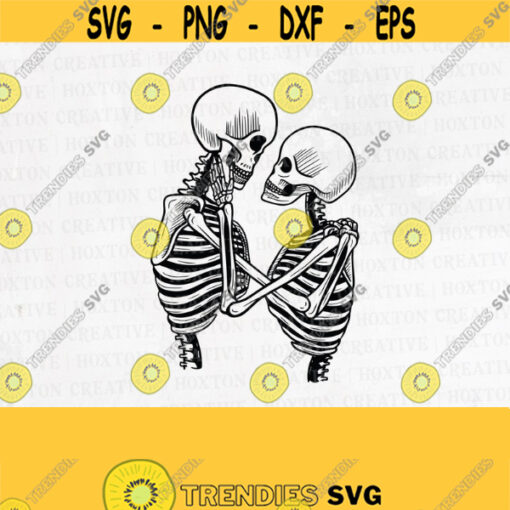 Skull Lovers Svg Skull Couple Svg Soulmate Svg Tattoo Design Svg Skull Love Svg Cutting FileDesign 614