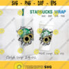 Skull Sunflower Starbucks Cup SVG Halloween svg Starbuck Cup SVG Files for Cricut Cold cup 24oz Hot cup 16oz Digital Download Design 242