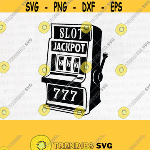 Slot Machine Svg Machine Svg Casino Svg Gambling Svg Las Vegas Svg Cutting FilesDesign 172