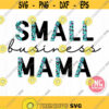 Small Business Mama Half Leopard Black PNG Print File for Sublimation Design Instant Download Design 125