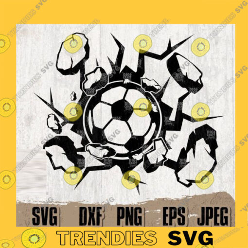 Smashing Wall Soccer Digital Downloads Soccer svg Soccer Clipart Soccer Stencil Soccer Svg Files Smashing wall Png Soccer Png copy