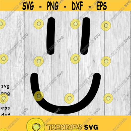 Smiley Face Happy Face svg png ai eps dxf DIGITAL FILES for Cricut CNC and other cut or print projects Design 391