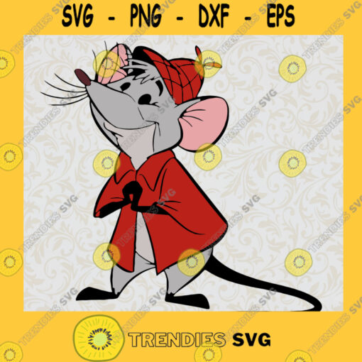 Smiling Mouse Svg Cartoon Mouse Svg Roquefort Svg The Aristocats Svg