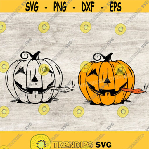 Smoking Pumpkin SVG weed Pumpkin svg weed svg cannabis svg marijuana svg Halloween svg jack OLantern Smoke Weed Joint stoned svg Design 130