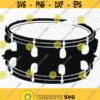 Snare Drum SVG Files For Cricut Silhouette Clipart Cutting Files SVG Image Music clipart Eps Png Dxf Clip Art drums svg Design 176